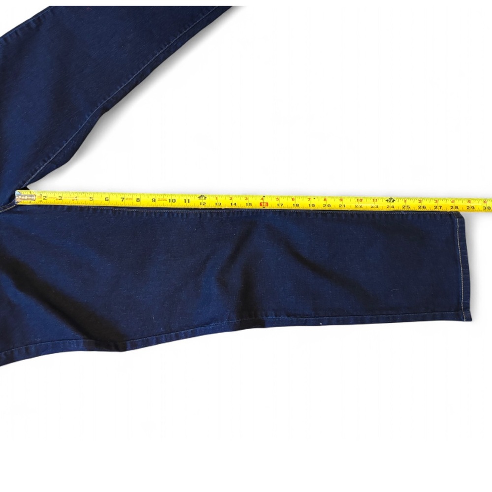 Levi's 724 High Rise Slim Straight Jeans Cast Shadows Dark Wash 31 - Picture 8 of 13